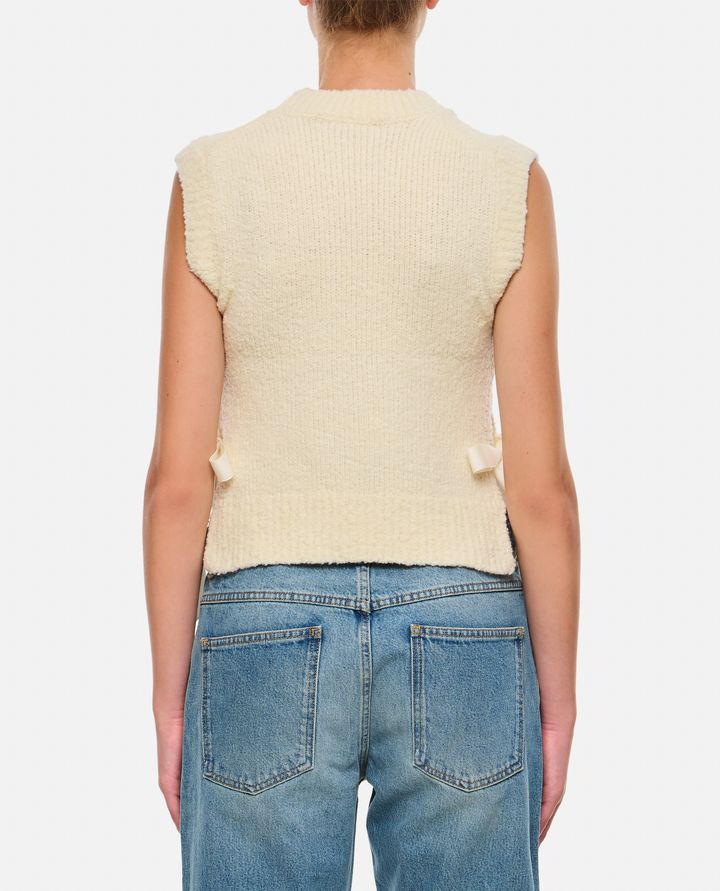 Cecilie Bahnsen OWEN GILET IN MAGLIA BOUCLÉ Cyber Monday