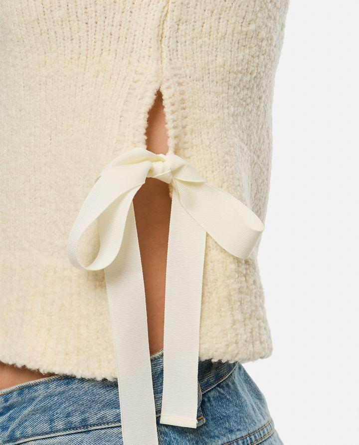 Cecilie Bahnsen OWEN GILET IN MAGLIA BOUCLÉ Cyber Monday