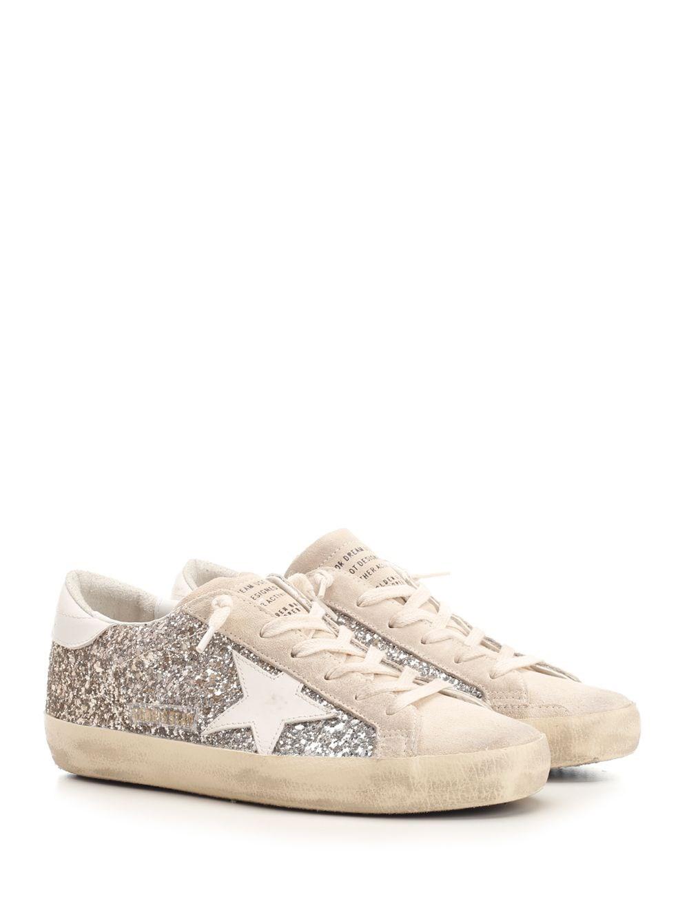 Al Duca D'Aosta Golden Goose Sneakers "Super Star" glitter Limitato a 3 giorni