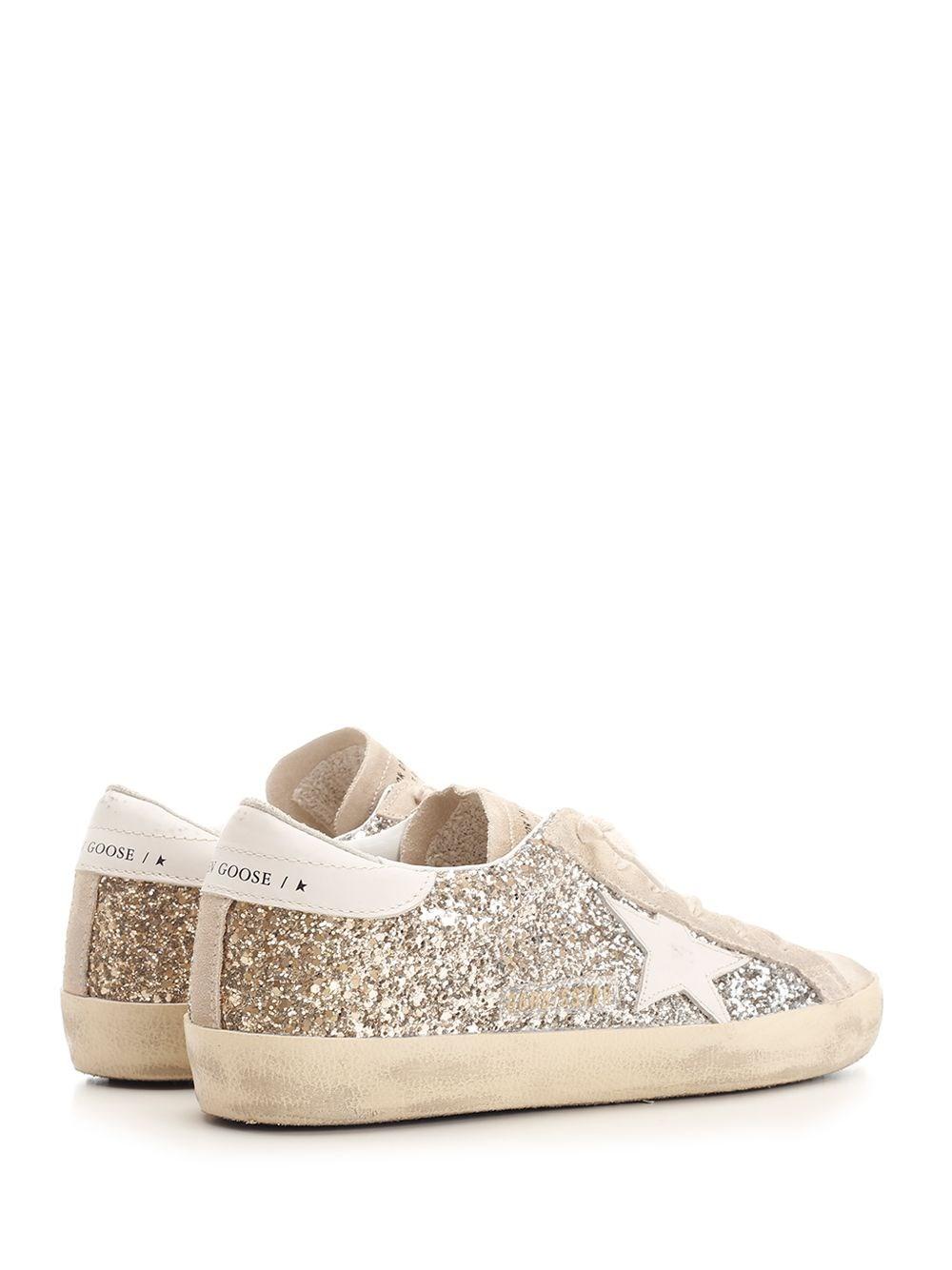 Al Duca D'Aosta Golden Goose Sneakers "Super Star" glitter Limitato a 3 giorni