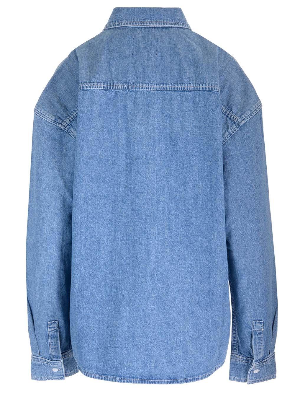 Al Duca D'Aosta Frame X Ritz Camicia in denim Promozione temporanea