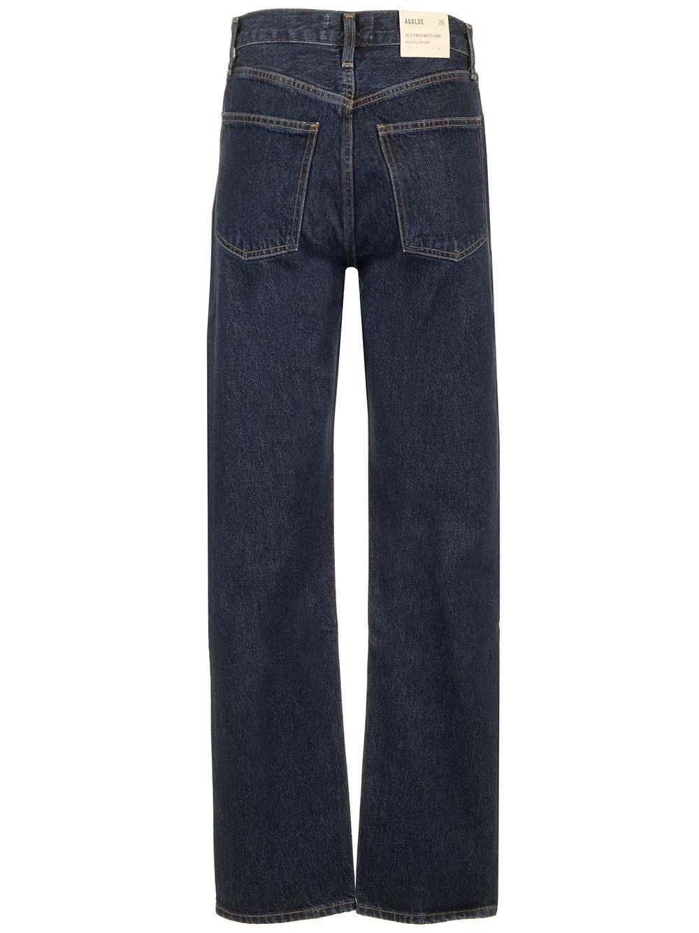 Al Duca D'Aosta Agolde Jeans "90's Pinch Waist" blu Lightning offer